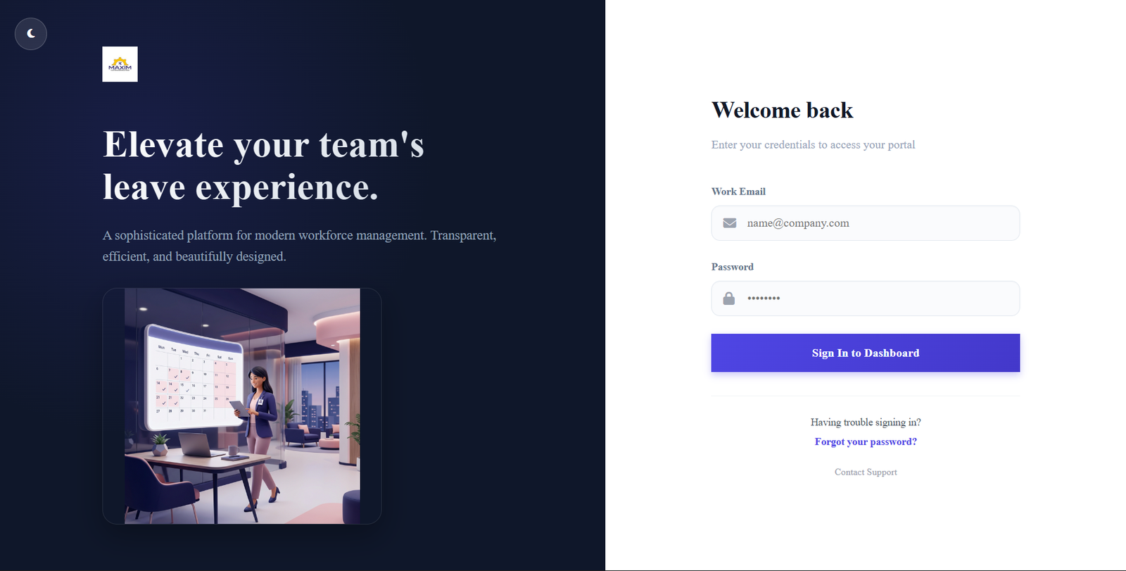 Leave Management System preview